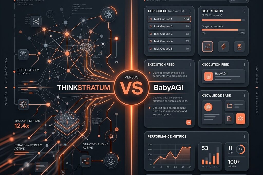 ThinkStratum vs BabyAGI: The Future of Enterprise AI Workflows