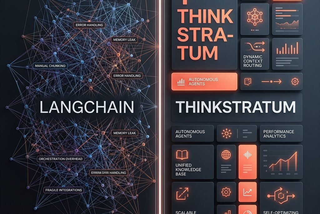ThinkStratum vs LangChain: The Future of Enterprise AI Workflows